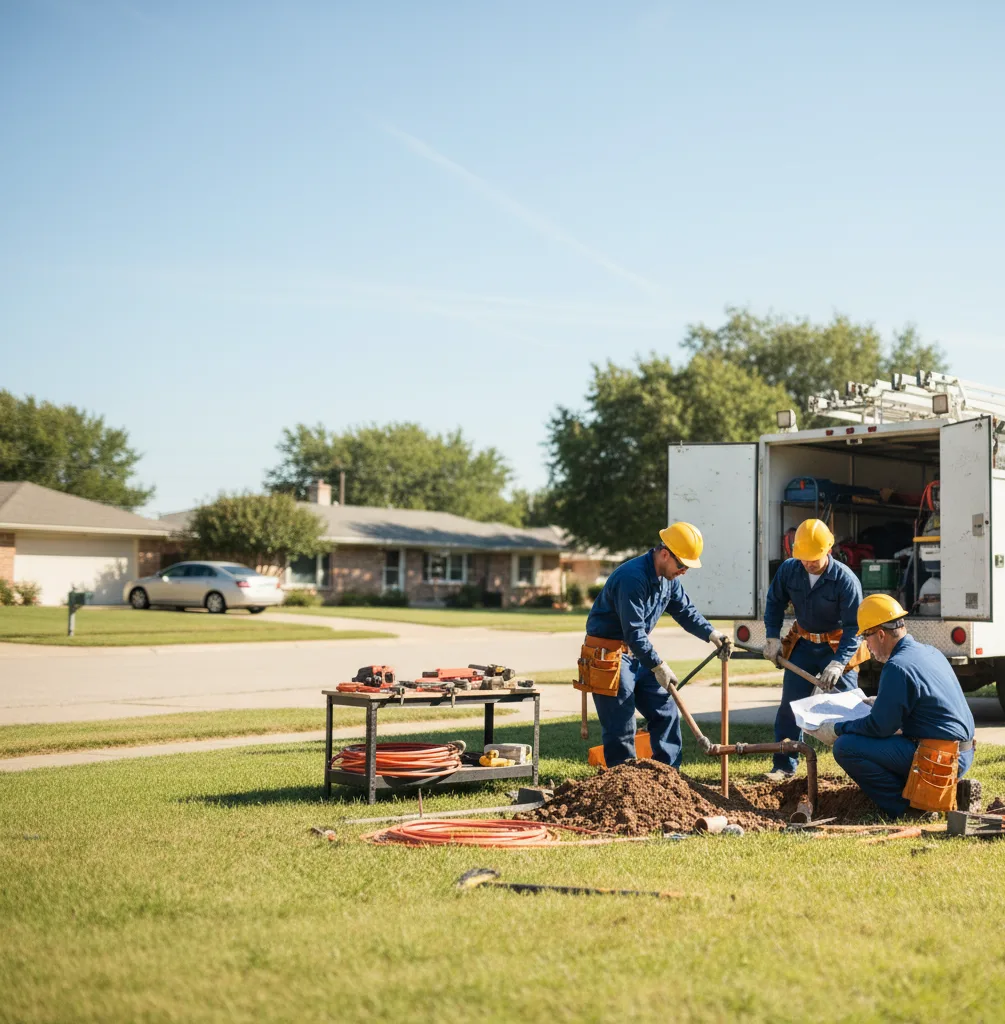 Sewer Line Repair in Port Bolivar, TX